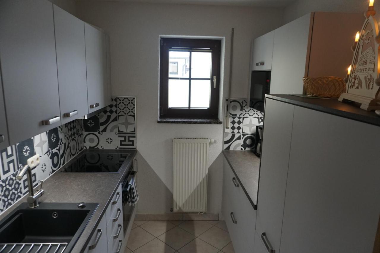Ferienwohnung Korn Mit Tiefgarage Und Skiraum Oberwiesenthal Exterior foto