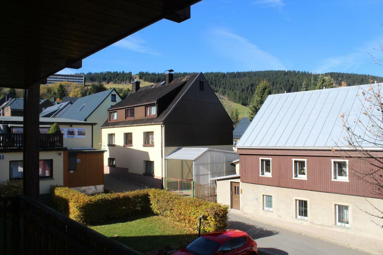 Ferienwohnung Korn Mit Tiefgarage Und Skiraum Oberwiesenthal Exterior foto