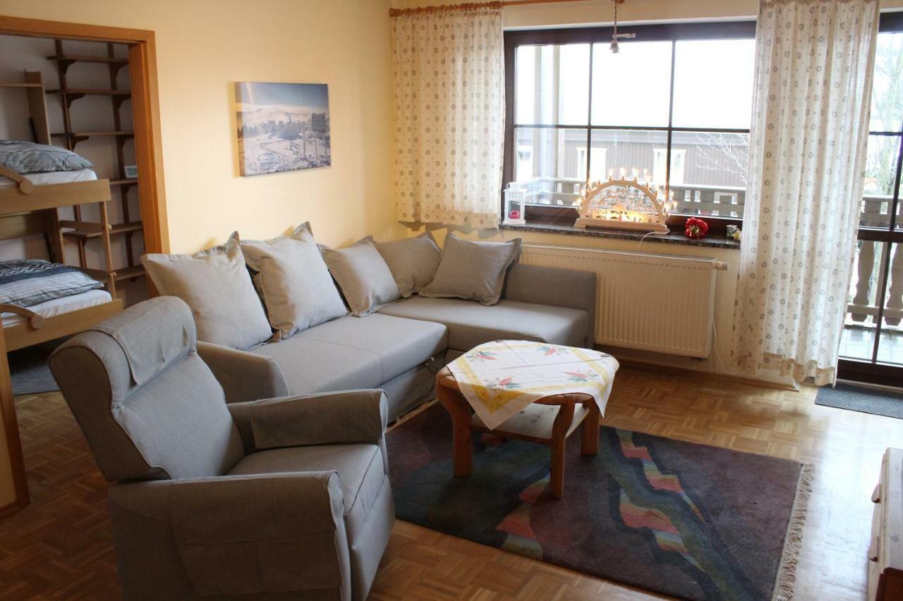Ferienwohnung Korn Mit Tiefgarage Und Skiraum Oberwiesenthal Exterior foto