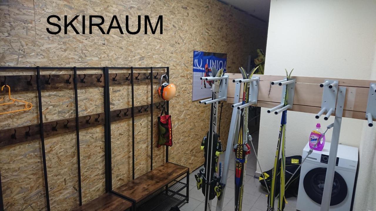 Ferienwohnung Korn Mit Tiefgarage Und Skiraum Oberwiesenthal Exterior foto
